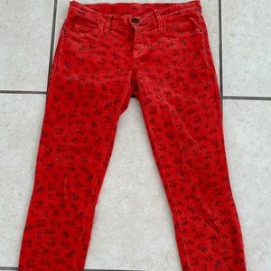 Current/Elliot Dusty Poppy Skinny, Ankle Pants/Jeans, SZ 25